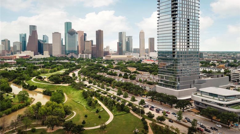 Thompson Houston Exterior. Images powered by <a href="https://iceportal.shijigroup.com" target="_blank" rel="noopener">Ice Portal</a>.