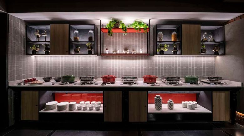 <b>Aiden by Best Western @ Hennur Bengaluru Restaurant</b>. Images powered by <a href="https://iceportal.shijigroup.com/" title="IcePortal" target="_blank">IcePortal</a>.