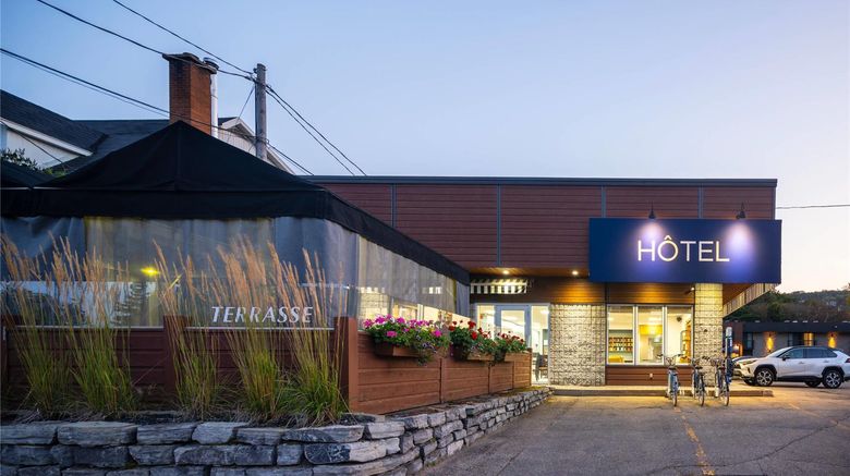 <b>Clarion Pointe La Malbaie Exterior</b>. Images powered by <a href="https://iceportal.shijigroup.com/" title="IcePortal" target="_blank">IcePortal</a>.