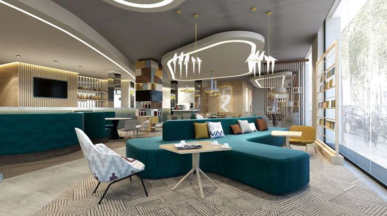 <b>Hampton by Hilton Szczecin East Lobby</b>. Images powered by <a href="https://iceportal.shijigroup.com/" title="IcePortal" target="_blank">IcePortal</a>.