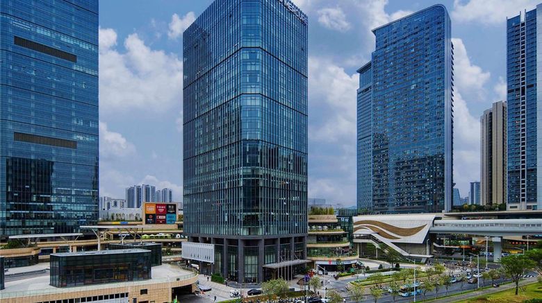 <b>Grand Mercure Shenzhen Guangming Exterior</b>. Images powered by <a href="https://iceportal.shijigroup.com/" title="IcePortal" target="_blank">IcePortal</a>.