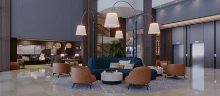 CP Ankara Hotel Lobby
