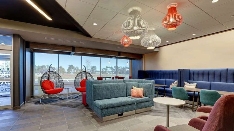 <b>Tru by Hilton Leland Wilmington Lobby</b>. Images powered by <a href="https://iceportal.shijigroup.com/" title="IcePortal" target="_blank">IcePortal</a>.
