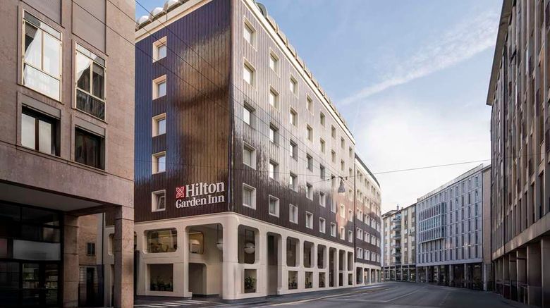 <b>Hilton Garden Inn Padova City Centre Exterior</b>. Images powered by <a href="https://iceportal.shijigroup.com/" title="IcePortal" target="_blank">IcePortal</a>.
