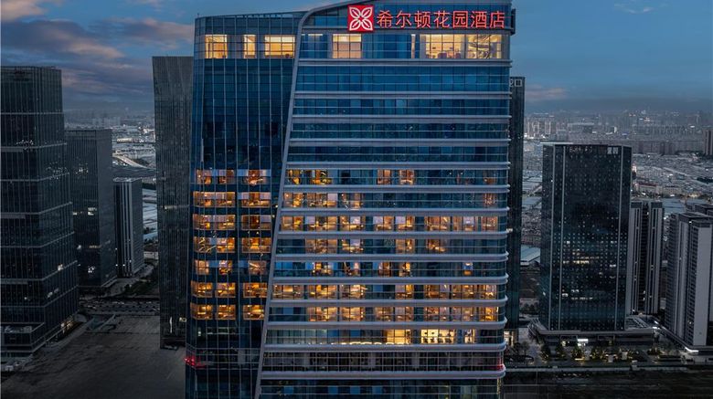 <b>Hilton Garden Inn Kunming Railway Station South Exterior</b>. Images powered by <a href="https://iceportal.shijigroup.com/" title="IcePortal" target="_blank">IcePortal</a>.