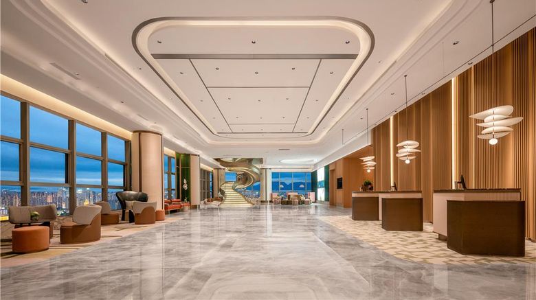 <b>Hilton Garden Inn Kunming Railway Station South Lobby</b>. Images powered by <a href="https://iceportal.shijigroup.com/" title="IcePortal" target="_blank">IcePortal</a>.