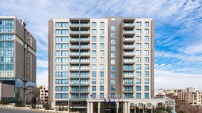 <b>DoubleTree by Hilton Amman Exterior</b>. Images powered by <a href="https://iceportal.shijigroup.com/" title="IcePortal" target="_blank">IcePortal</a>.