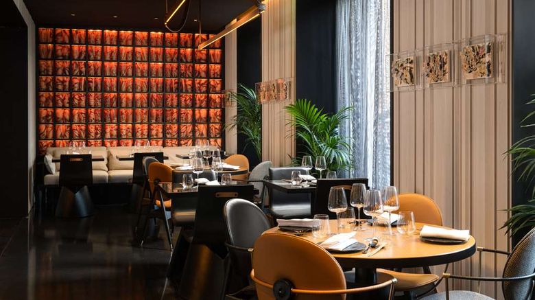 <b>art'otel Rome Via Veneto Restaurant</b>. Images powered by <a href="https://iceportal.shijigroup.com/" title="IcePortal" target="_blank">IcePortal</a>.