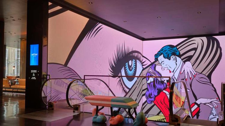 art'otel London Hoxton Lobby