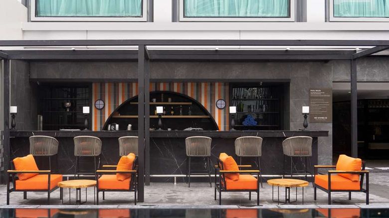<b>Ramada by Wyndham Bangkok Sukhumvit 11 Pool</b>. Images powered by <a href="https://iceportal.shijigroup.com/" title="IcePortal" target="_blank">IcePortal</a>.