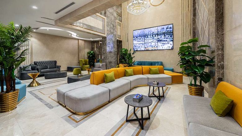 <b>Best Western Ajyad Makkah Lobby</b>. Images powered by <a href="https://iceportal.shijigroup.com/" title="IcePortal" target="_blank">IcePortal</a>.