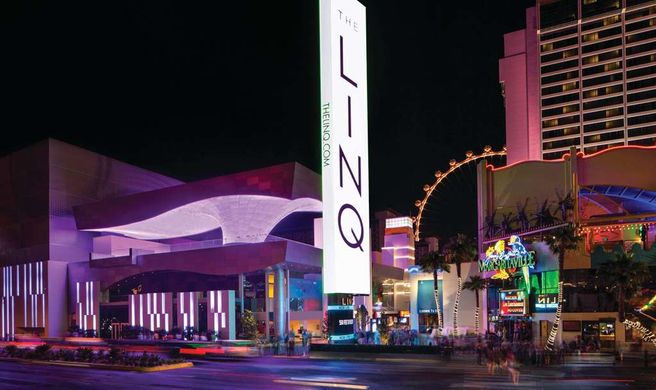 The Linq Las Vegas Hotel Exterior