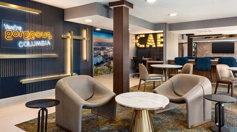 <b>La Quinta Inn Columbia NE/Fort Jackson Lobby</b>. Images powered by <a href="https://iceportal.shijigroup.com/" title="IcePortal" target="_blank">IcePortal</a>.