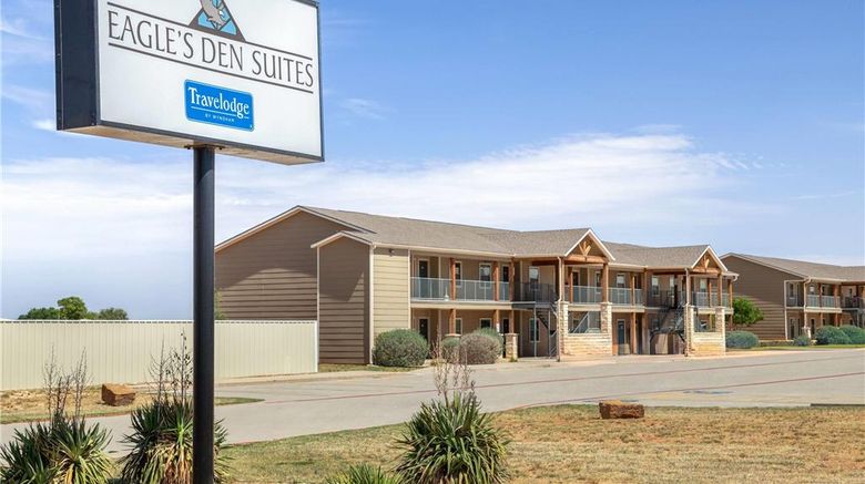 <b>Eagle's Den Suites-Travelodge by Wyndham Exterior</b>. Images powered by <a href="https://iceportal.shijigroup.com/" title="IcePortal" target="_blank">IcePortal</a>.