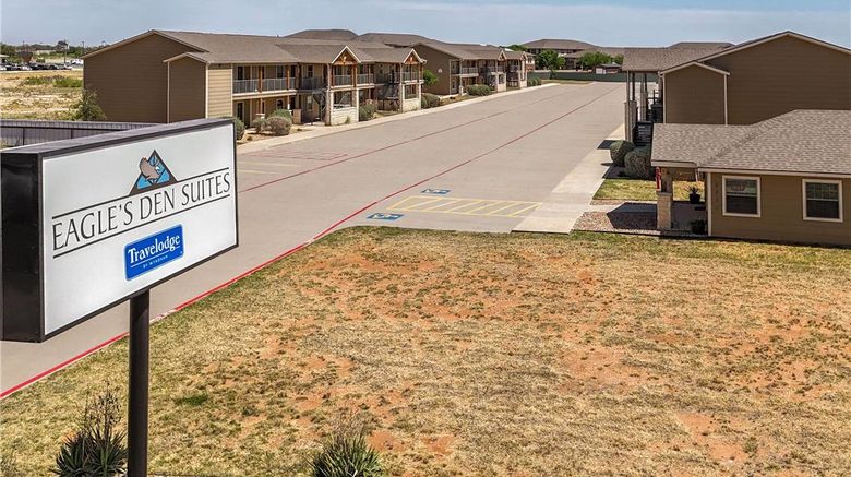 <b>Eagle's Den Suites-Travelodge by Wyndham Exterior</b>. Images powered by <a href="https://iceportal.shijigroup.com/" title="IcePortal" target="_blank">IcePortal</a>.