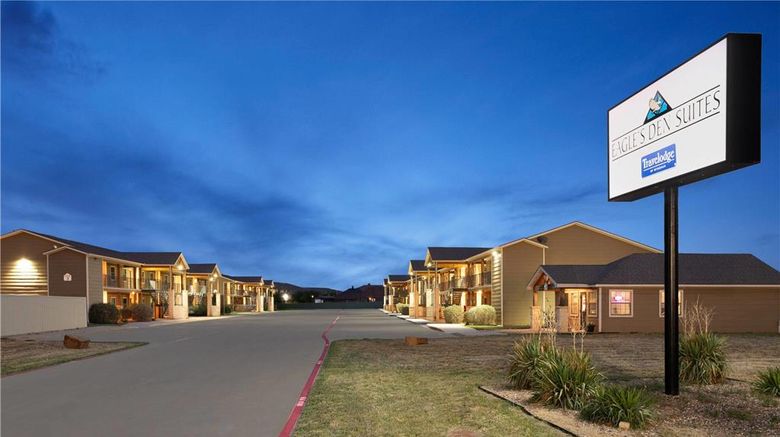 <b>Eagle's Den Suites-Travelodge by Wyndham Exterior</b>. Images powered by <a href="https://iceportal.shijigroup.com/" title="IcePortal" target="_blank">IcePortal</a>.