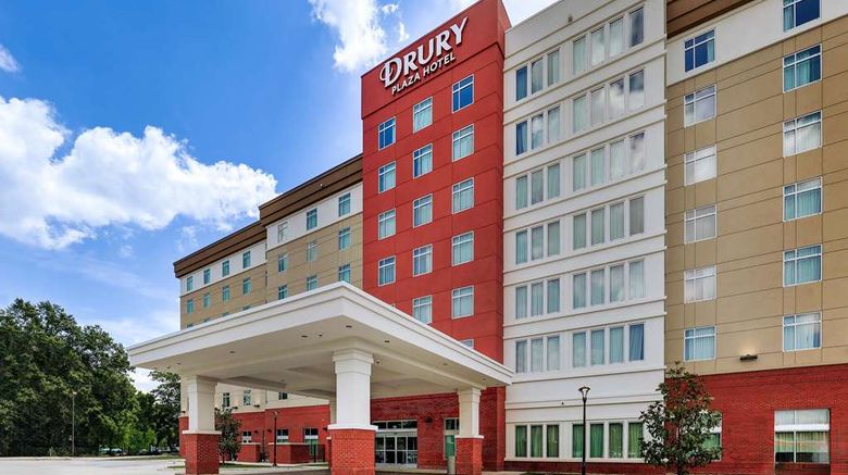 Drury Plaza Hotel Savannah Pooler Exterior. Images powered by <a href="https://iceportal.shijigroup.com" target="_blank" rel="noopener">Ice Portal</a>.