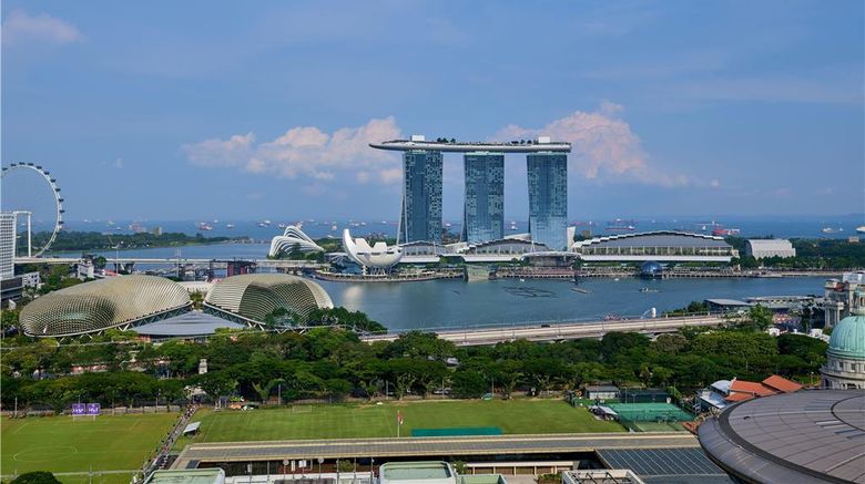 <b>Wyndham Singapore Hotel Exterior</b>. Images powered by <a href="https://iceportal.shijigroup.com/" title="IcePortal" target="_blank">IcePortal</a>.