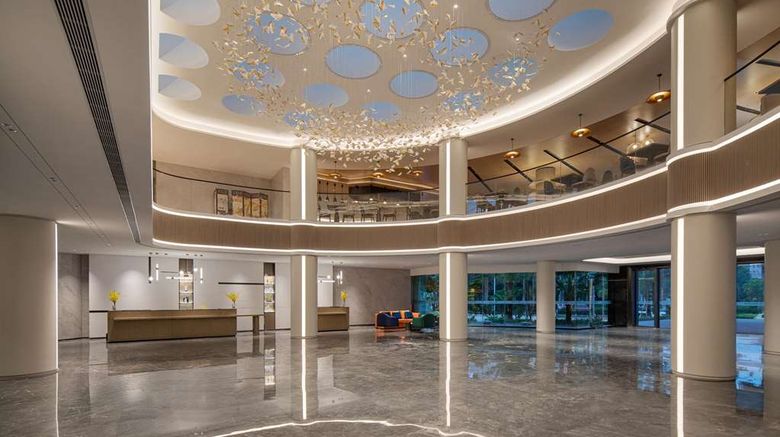 <b>Days Hotel by Wyndham Meizhou Meijiang Lobby</b>. Images powered by <a href="https://iceportal.shijigroup.com/" title="IcePortal" target="_blank">IcePortal</a>.