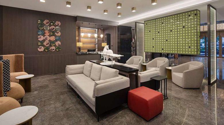 <b>Ramada by Wyndham Bayannur Lobby</b>. Images powered by <a href="https://iceportal.shijigroup.com/" title="IcePortal" target="_blank">IcePortal</a>.
