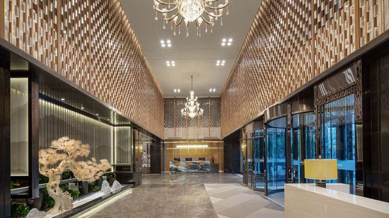 <b>Ramada by Wyndham Bayannur Lobby</b>. Images powered by <a href="https://iceportal.shijigroup.com/" title="IcePortal" target="_blank">IcePortal</a>.