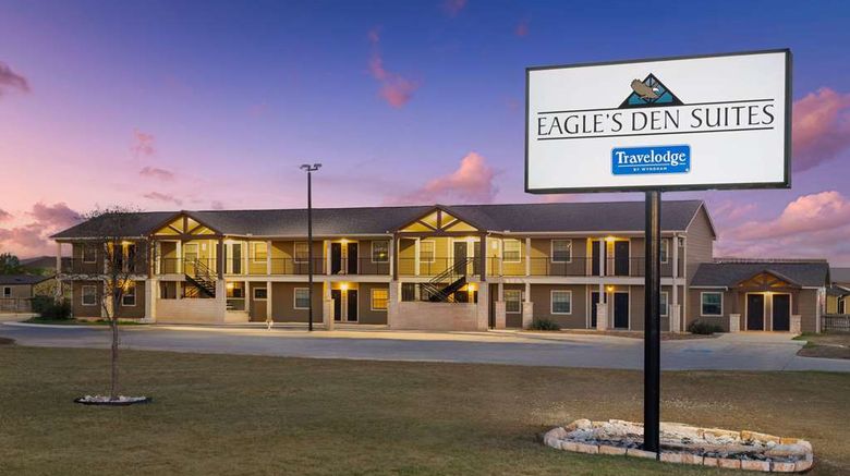 <b>Eagle's Den Suites-Travelodge by Wyndham Exterior</b>. Images powered by <a href="https://iceportal.shijigroup.com/" title="IcePortal" target="_blank">IcePortal</a>.