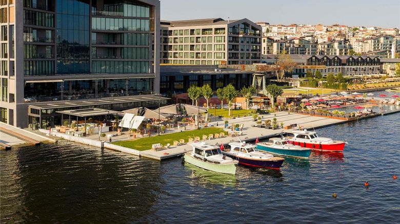 Rixos Tersane Istanbul Exterior. Images powered by <a href="https://iceportal.shijigroup.com" target="_blank" rel="noopener">Ice Portal</a>.