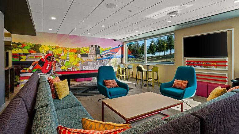 <b>Tru by Hilton Christiansburg Lobby</b>. Images powered by <a href="https://iceportal.shijigroup.com/" title="IcePortal" target="_blank">IcePortal</a>.