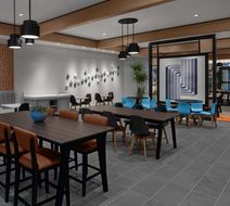 Hyatt House Lansing University Lobby