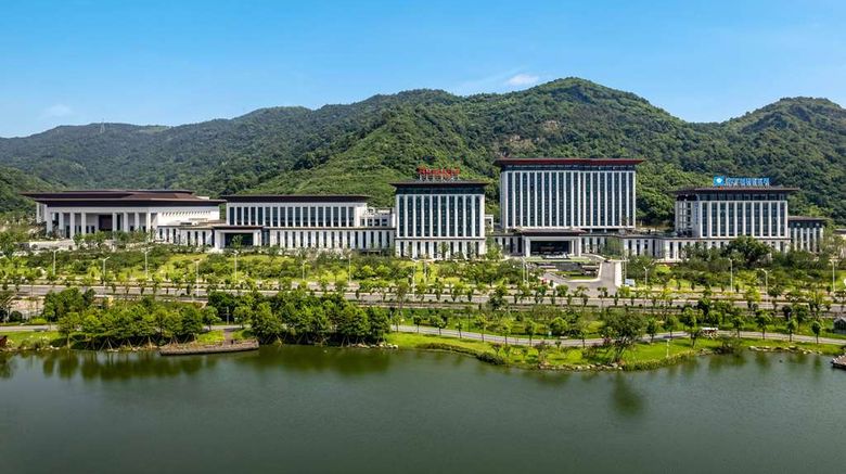 <b>Wyndham Taizhou West Exterior</b>. Images powered by <a href="https://iceportal.shijigroup.com/" title="IcePortal" target="_blank">IcePortal</a>.