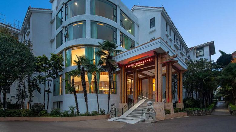 <b>Hawthorn by Wyndham Kunming Exterior</b>. Images powered by <a href="https://iceportal.shijigroup.com/" title="IcePortal" target="_blank">IcePortal</a>.