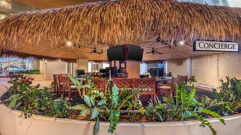 <b>Hilton Vacation Club Kaanapali Beach Lobby</b>. Images powered by <a href="https://iceportal.shijigroup.com/" title="IcePortal" target="_blank">IcePortal</a>.