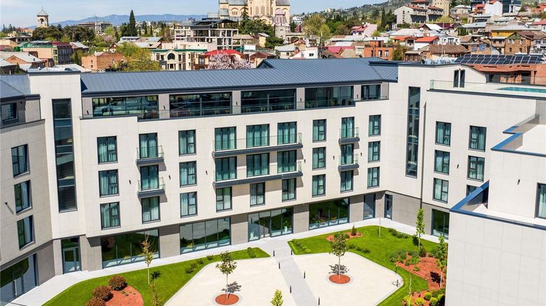 <b>Novotel Tbilisi Center Exterior</b>. Images powered by <a href="https://iceportal.shijigroup.com/" title="IcePortal" target="_blank">IcePortal</a>.