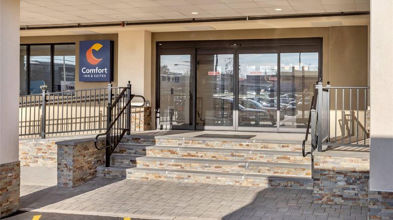 Comfort Inn  and  Stes  Liberty Intl Airport Exterior. Images powered by <a href="https://iceportal.shijigroup.com" target="_blank" rel="noopener">Ice Portal</a>.