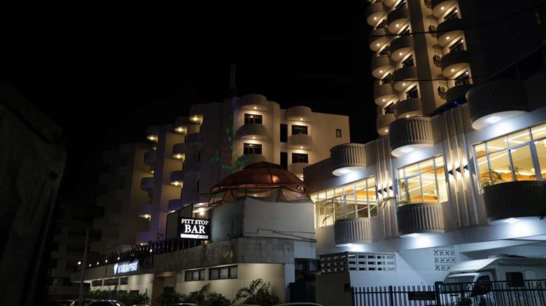 <b>Hotel Sapphire Exterior</b>. Images powered by <a href="https://iceportal.shijigroup.com/" title="IcePortal" target="_blank">IcePortal</a>.