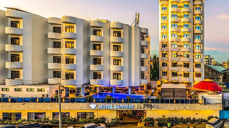<b>Hotel Sapphire Exterior</b>. Images powered by <a href="https://iceportal.shijigroup.com/" title="IcePortal" target="_blank">IcePortal</a>.