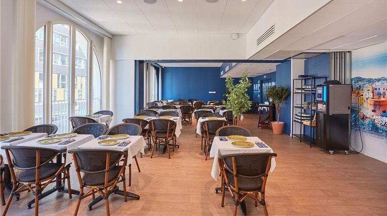 <b>Odalys City Apart'hotel Centre Euromed Restaurant</b>. Images powered by <a href="https://iceportal.shijigroup.com/" title="IcePortal" target="_blank">IcePortal</a>.