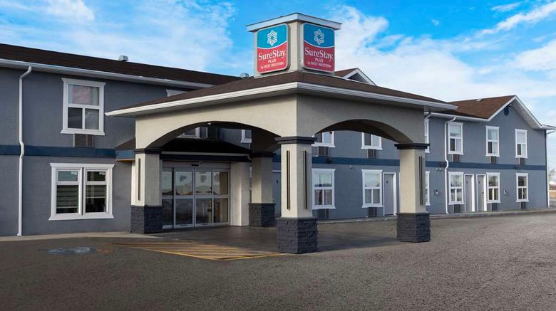 <b>SureStay Plus by Best Western Brooks Exterior</b>. Images powered by <a href="https://iceportal.shijigroup.com/" title="IcePortal" target="_blank">IcePortal</a>.