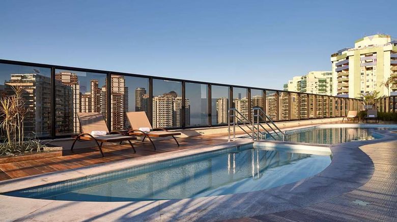 <b>Radisson Hotel Barra Rio De Janeiro Pool</b>. Images powered by <a href="https://iceportal.shijigroup.com/" title="IcePortal" target="_blank">IcePortal</a>.