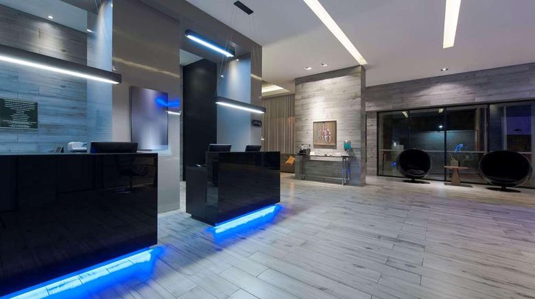 Radisson Blu Belo Horizonte, Savassi Lobby. Images powered by <a href="https://iceportal.shijigroup.com" target="_blank" rel="noopener">Ice Portal</a>.