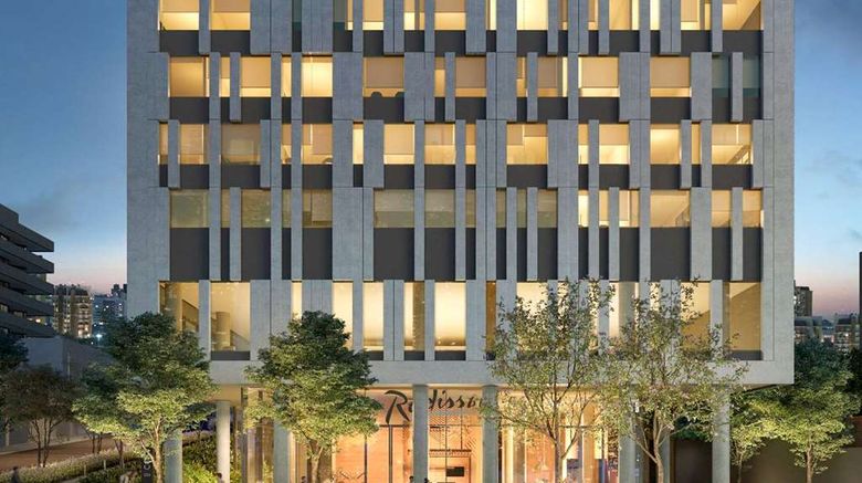 <b>Radisson Hotel Pinheiros, Sao Paulo Exterior</b>. Images powered by <a href="https://iceportal.shijigroup.com/" title="IcePortal" target="_blank">IcePortal</a>.
