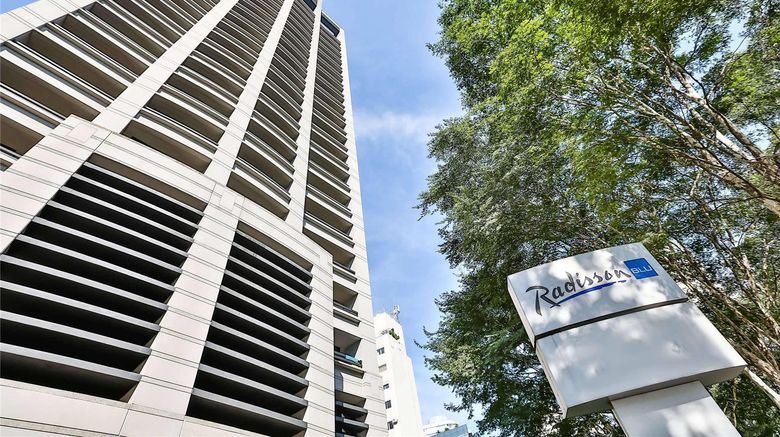 Radisson Blu Sao Paulo Exterior. Images powered by <a href="https://iceportal.shijigroup.com" target="_blank" rel="noopener">Ice Portal</a>.