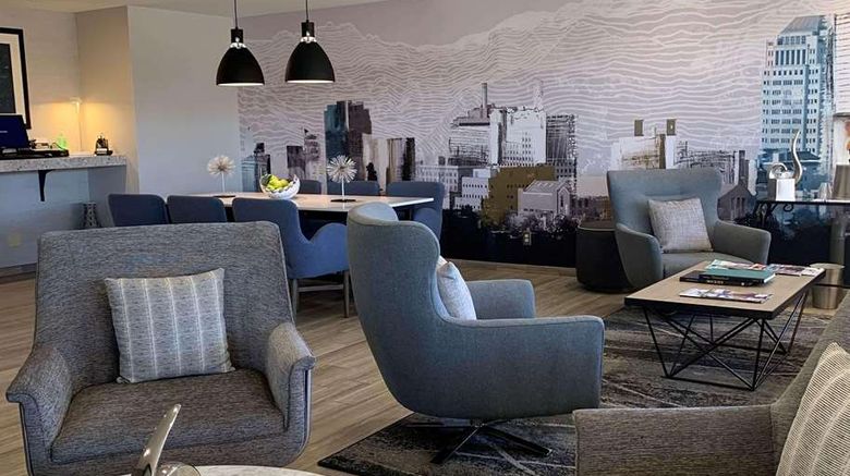 <b>Radisson Hotel Colorado Springs Airport Lobby</b>. Images powered by <a href="https://iceportal.shijigroup.com/" title="IcePortal" target="_blank">IcePortal</a>.