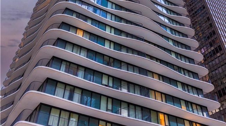 <b>Radisson Blu Aqua Hotel Exterior</b>. Images powered by <a href="https://iceportal.shijigroup.com/" title="IcePortal" target="_blank">IcePortal</a>.