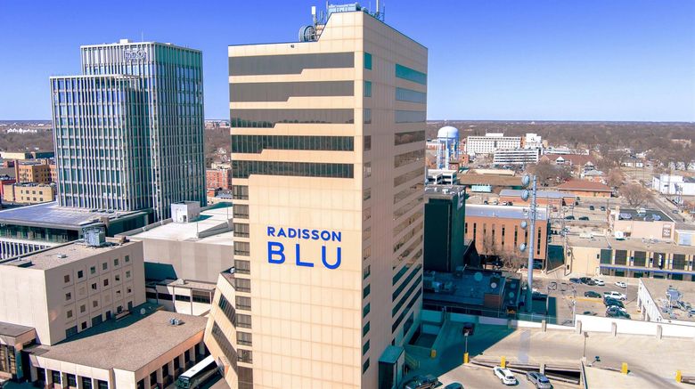 <b>Radisson Blu Fargo Exterior</b>. Images powered by <a href="https://iceportal.shijigroup.com/" title="IcePortal" target="_blank">IcePortal</a>.