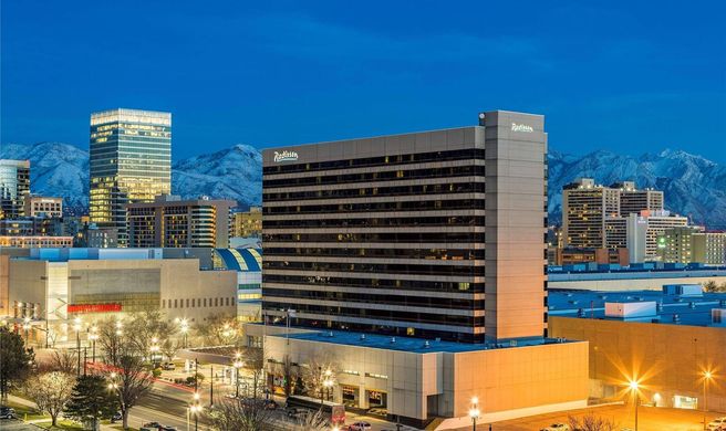 Radisson Salt Lake City Downtown Exterior
