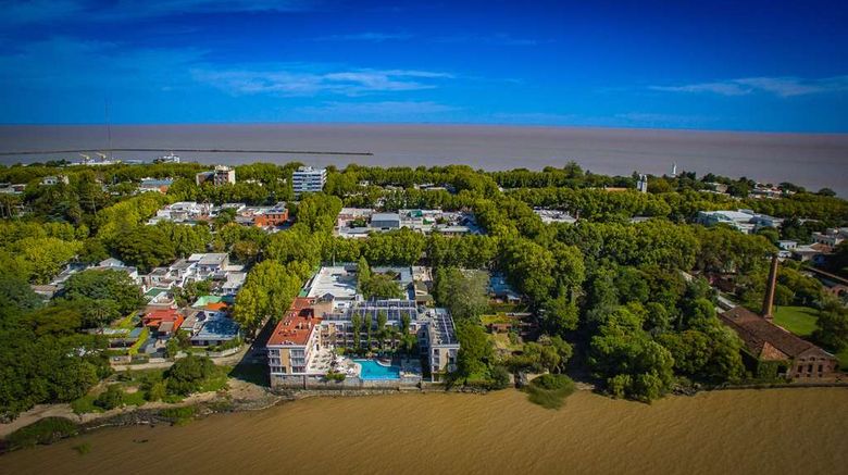 <b>Radisson Hotel Colonia del Sacramento Exterior</b>. Images powered by <a href="https://iceportal.shijigroup.com/" title="IcePortal" target="_blank">IcePortal</a>.