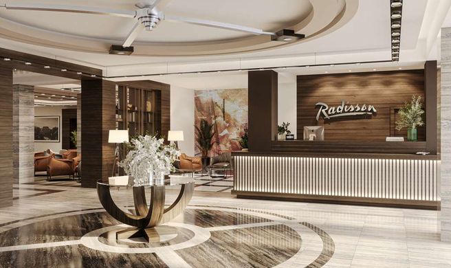 Radisson Hotel Park Nis Lobby
