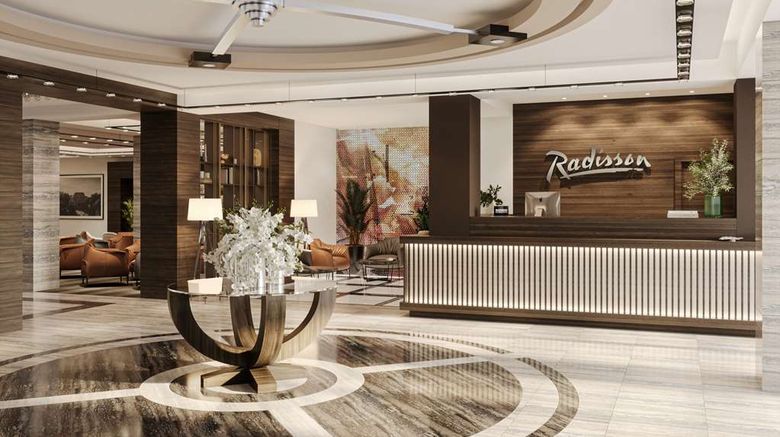Radisson Hotel Park Nis Lobby. Images powered by <a href="https://iceportal.shijigroup.com" target="_blank" rel="noopener">Ice Portal</a>.