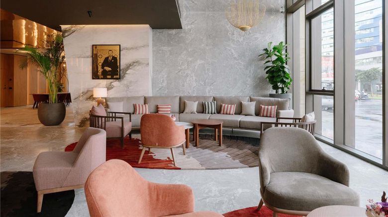 <b>Hotel Farah Casablanca Lobby</b>. Images powered by <a href="https://iceportal.shijigroup.com/" title="IcePortal" target="_blank">IcePortal</a>.